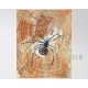 Halloween Spiders and Webs Watercolor Art Print