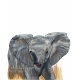 Watercolor Baby Elephant Art Print, Safari Animal